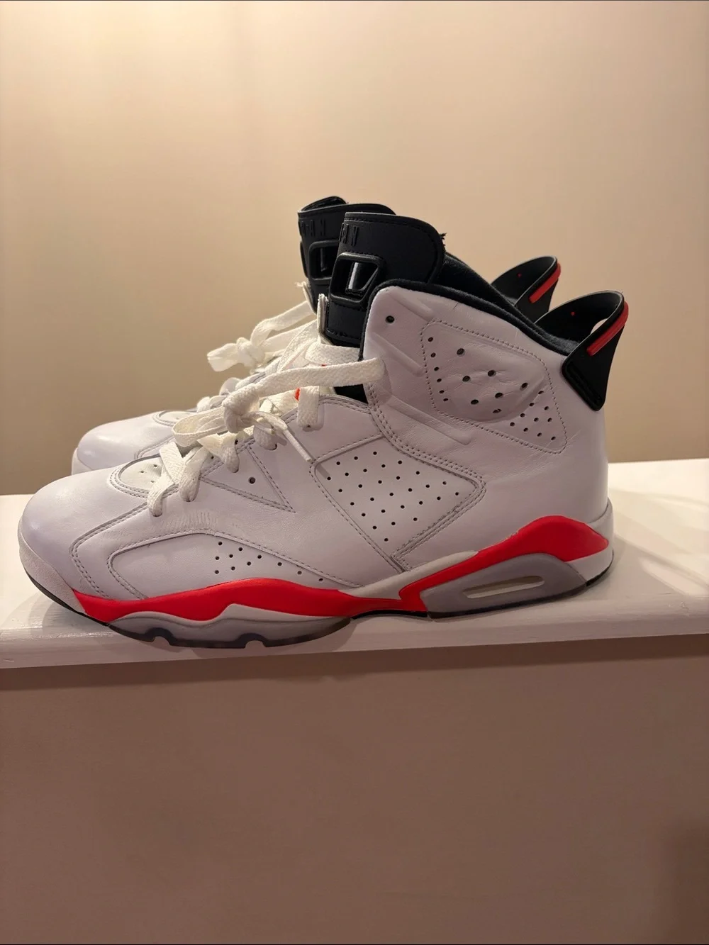 Jordan 6s White Infra Red